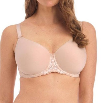 Aubree Moulded T shirt bra natural beige